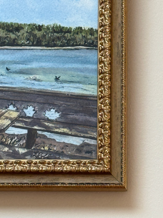 A Seat for Spring - Original