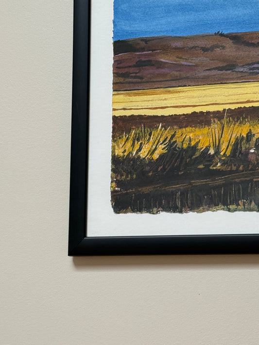 Moon Over the Qu’Appelle - Original