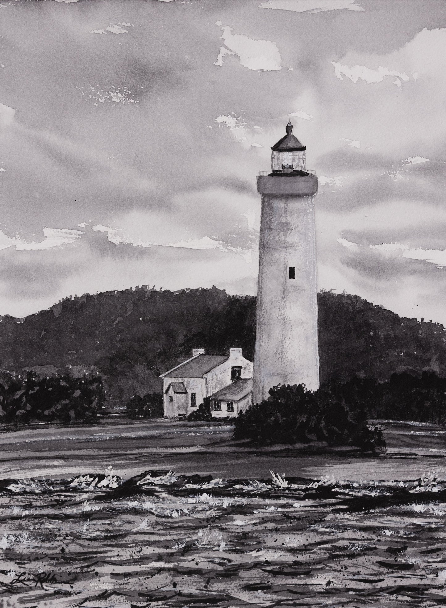 On the Way to the Island - Prints