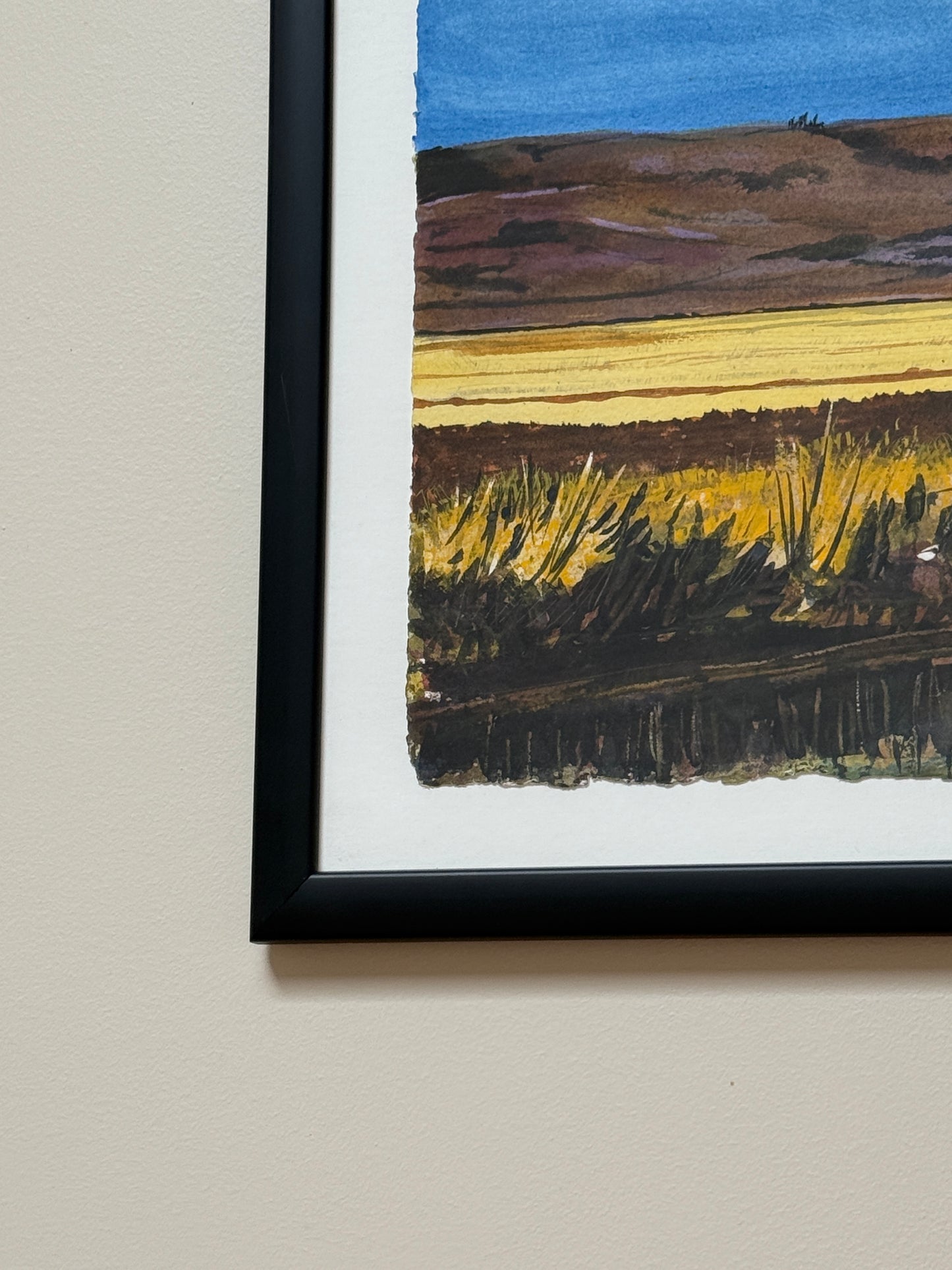 Moon Over the Qu’Appelle - Original